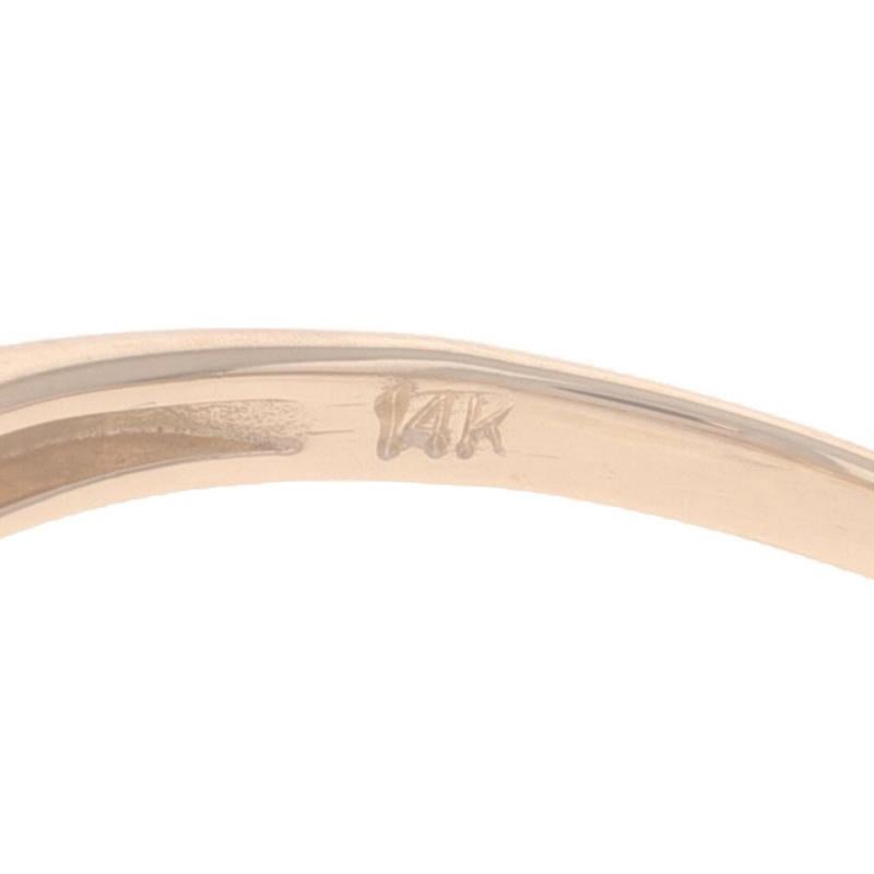 Le Vian Smoky Quartz Diamond Ring - Rose Gold 14k Oval Checkerboard 2.34ctw For Sale 2