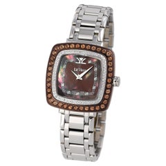 Orologio da polso Le Vian Vanilla Diamonds in acciaio inossidabile Vanilla