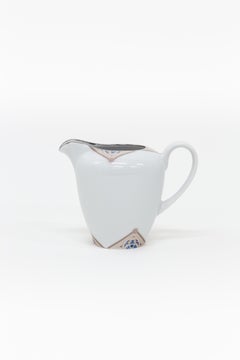 Le Volte Celesti, Contemporary Decorated Porcelain Tea Time Set by Vito Nesta