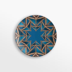 Le Volte Celesti, Sei piatti da dessert in porcellana decorata contemporanea