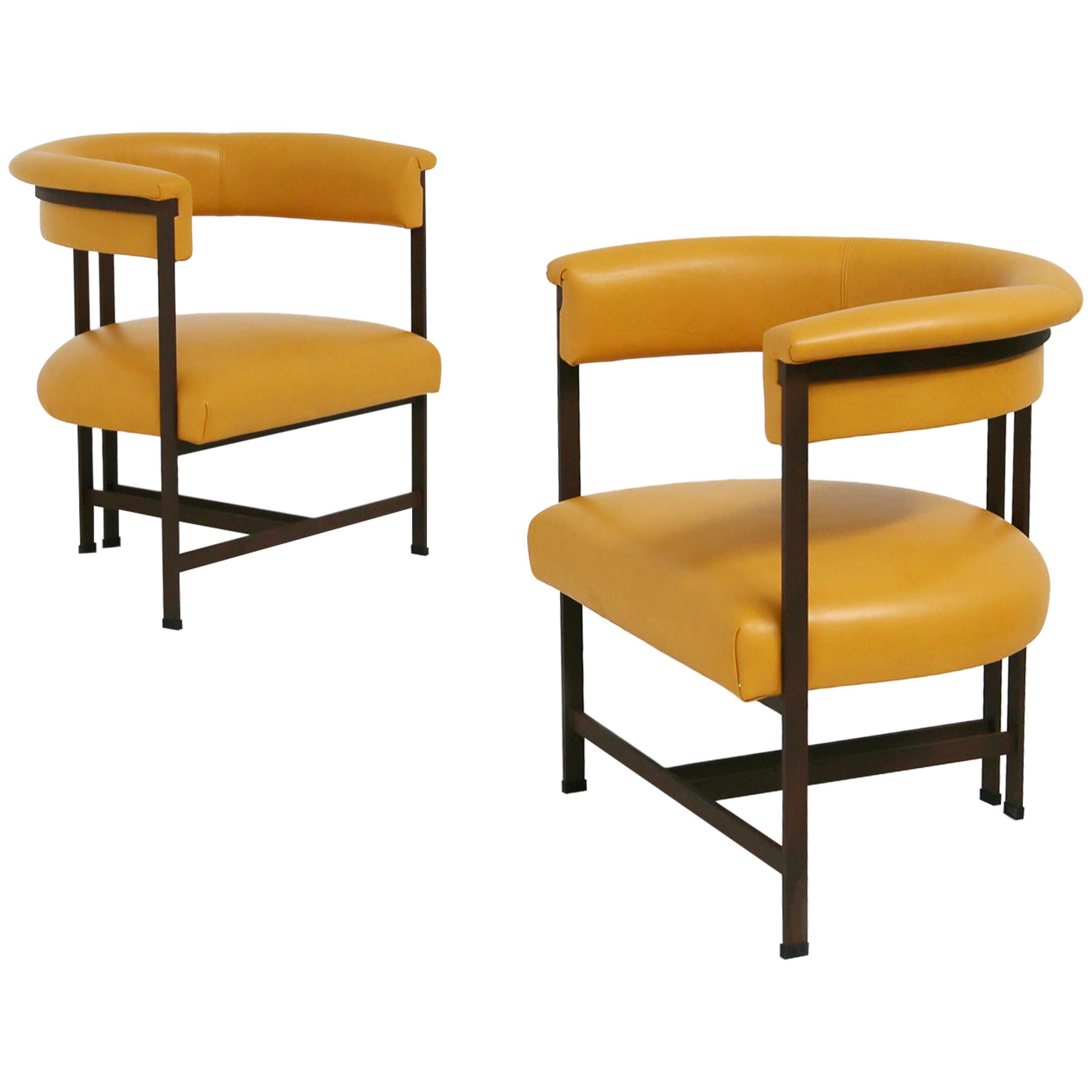 Le Zoie "Trentaperdieci" Armchairs Designed by Michele Dal Bon For Sale