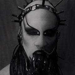 Black Beauty III. Limited Edition Black and White Portrait Photograph.