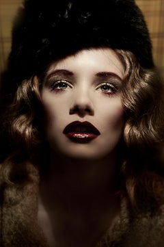 Dietrich File, Portrait. Limited edition fashion color photograph. 