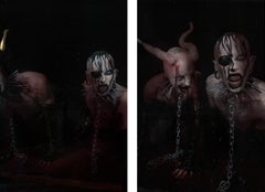 Gargolas III et II, Diptyque. Photographie de portrait en couleur en édition limitée.