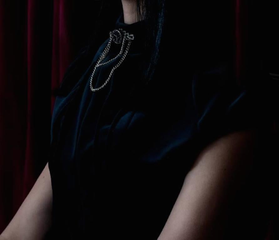 Occult Games #3, Portrait. Limited edition fashion color photograph.  - Black Color Photograph by Lèa Bon