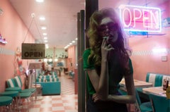 Open Bitch. Limited Edition Color Portrait Photograph.