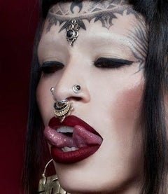 Venen, Portrait. Limited edition fashion color photograph.