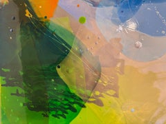 Más y más profundo: Pintura Expresionista Abstracta, Acrílico y Resina sobre Lienzo