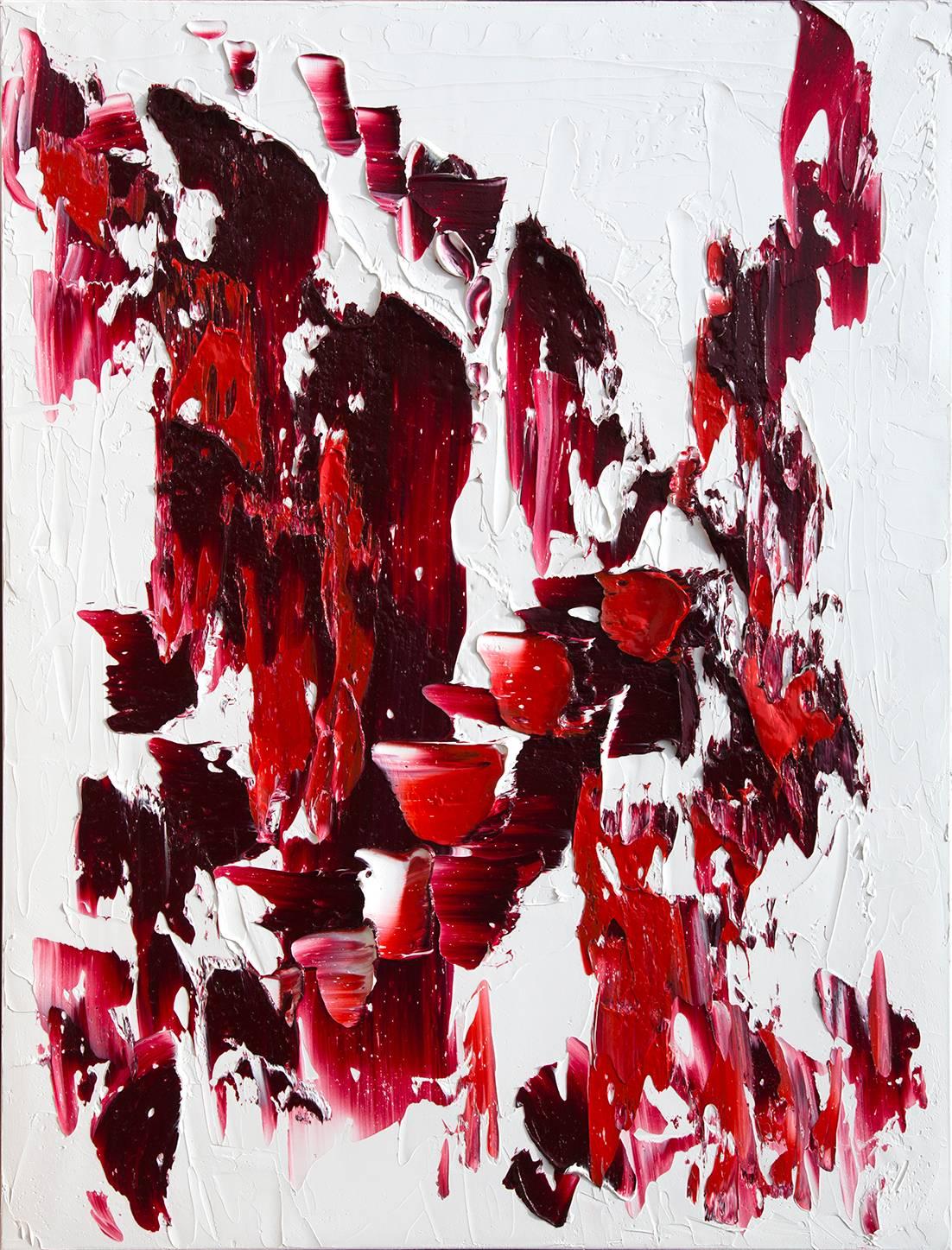 Lea Fisher Abstract Painting - Blood Ties