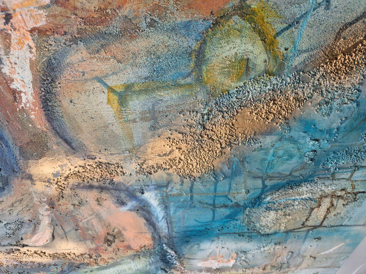 From one atmosphere to another - Abstract Painting by Lea Karvala