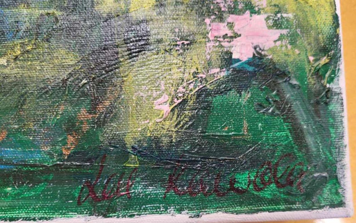 Life is a small mystery (Abstrakt), Painting, von Lea Karvala