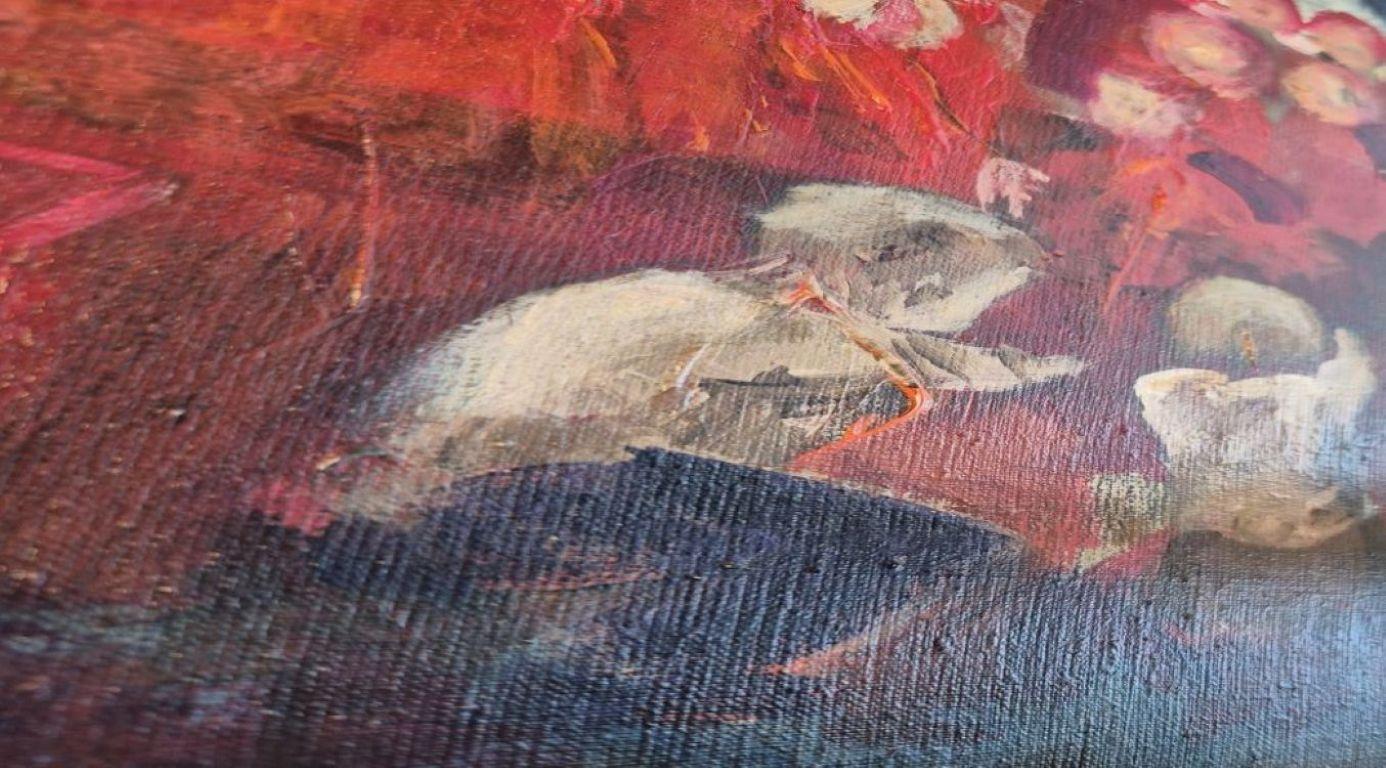 Religious ecstasy – Painting von Lea Karvala