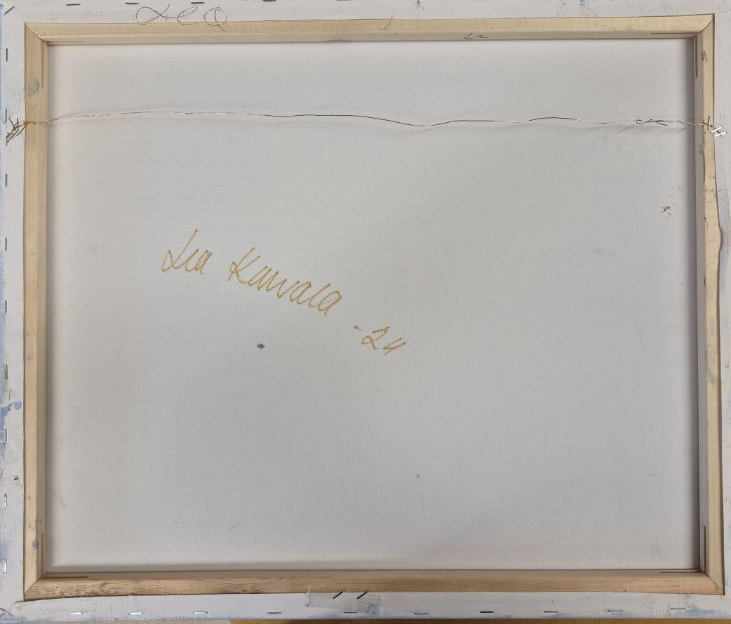 Saimaa ringed seal – Painting von Lea Karvala