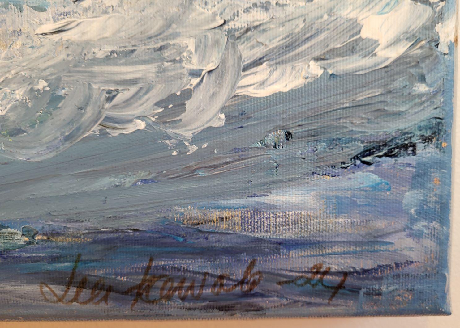 Storm spotting – Painting von Lea Karvala