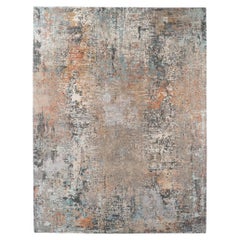 Lea Modern Hand-Knotted Wool & Silk Rug – 8'1" x 10'3"