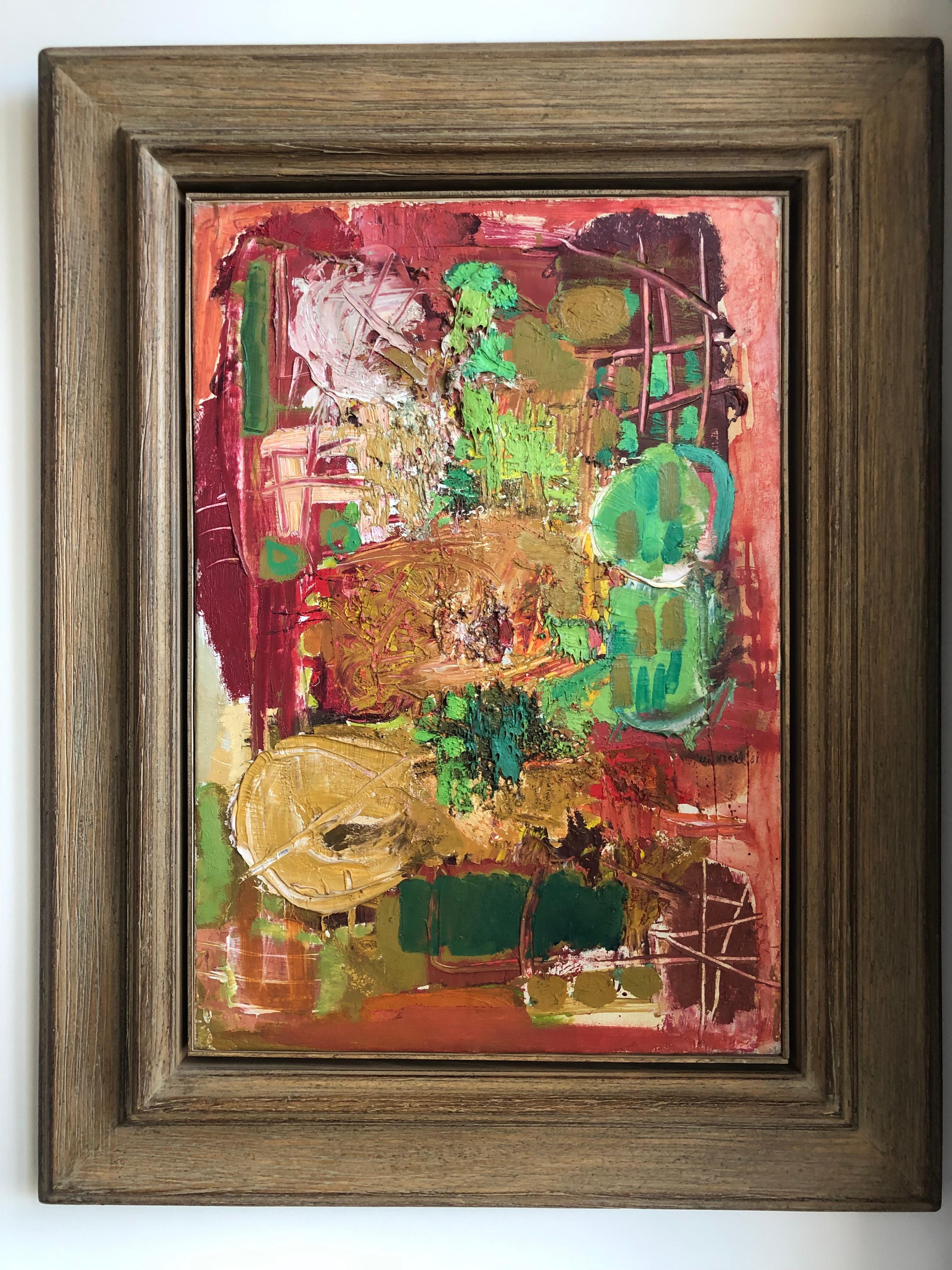« Color Interlude », expressionnisme abstrait, abstraction lyrique de Lea Nikel en vente 1