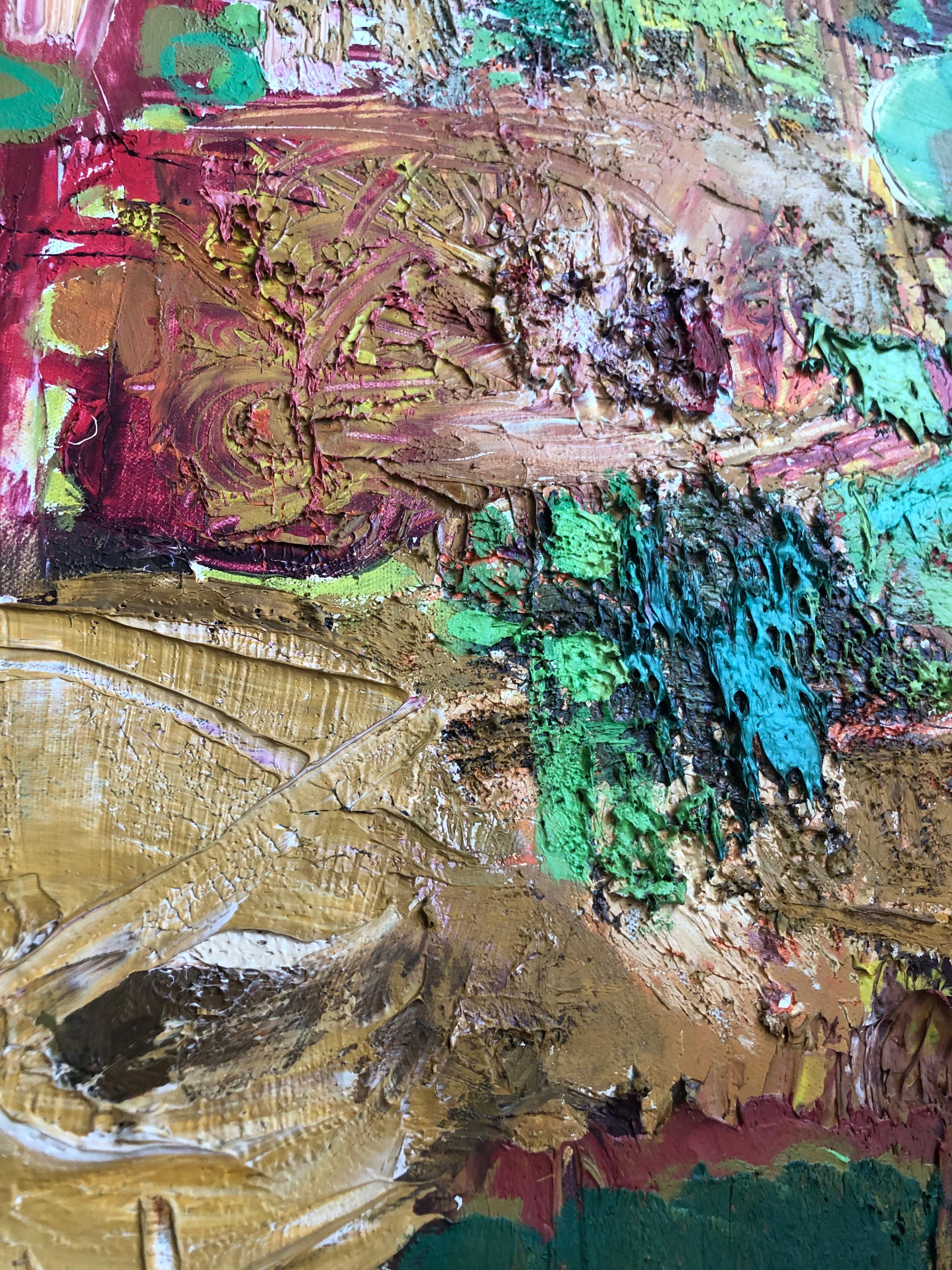 « Color Interlude », expressionnisme abstrait, abstraction lyrique de Lea Nikel en vente 3