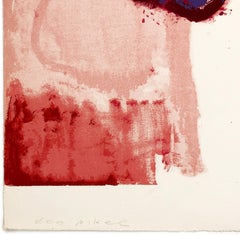 Untitled (from Ten Painters on War and Peace), hand signed lithograph