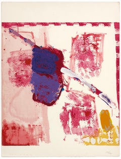 Untitled (from Ten Painters on War and Peace), hand signed lithograph