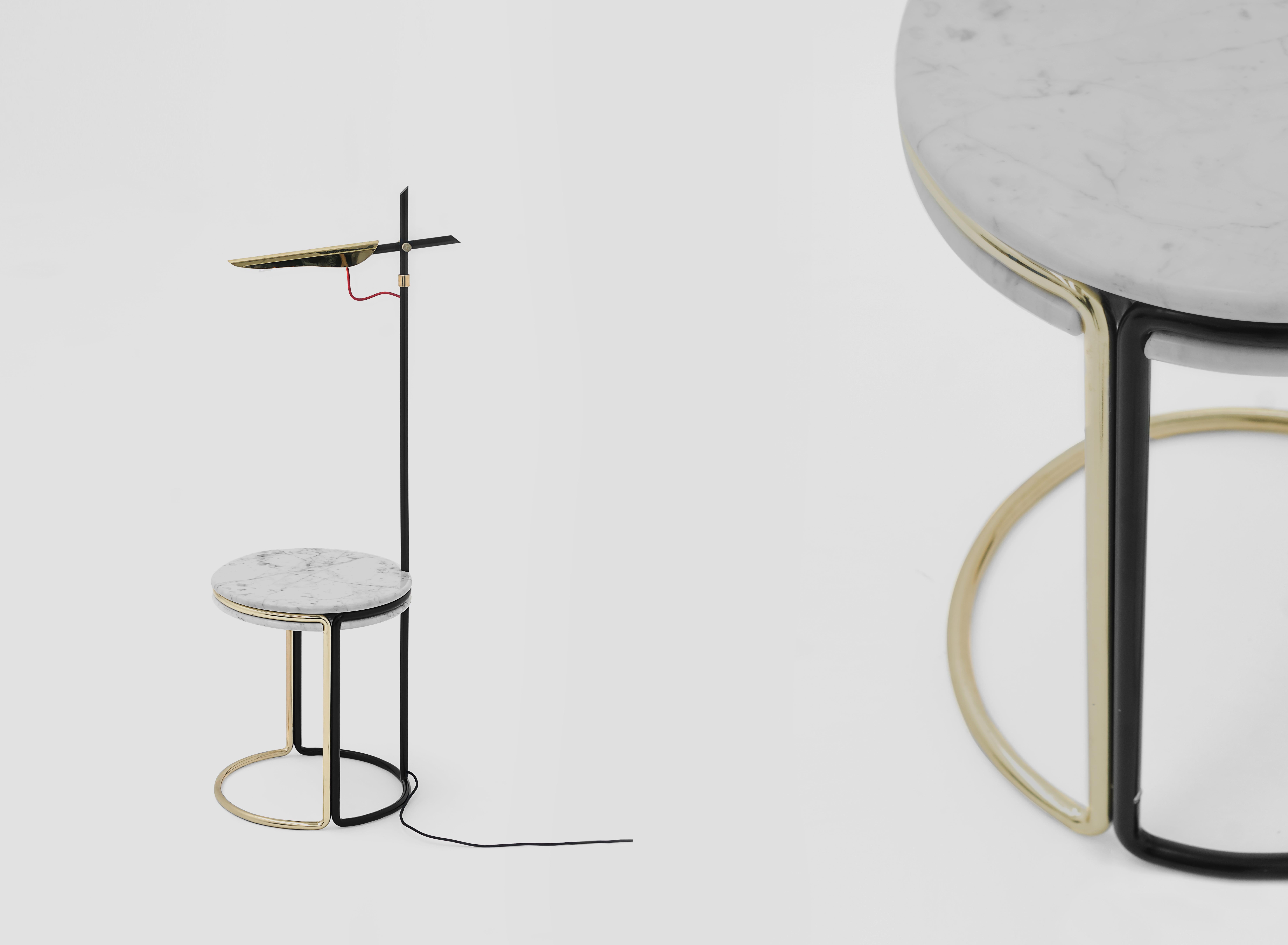 Lea Side Table by Germán Velasco In New Condition For Sale In Geneve, CH