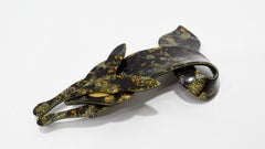 Spilla in tartaruga gialla di Lea Stein degli anni '70