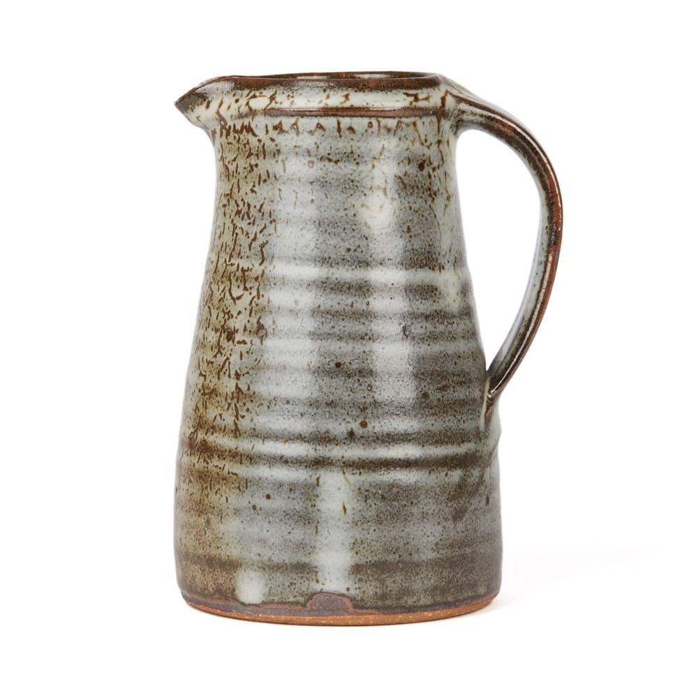 Glazed Leach Pottery Studio 'Medieval' Jug, Mid-20th Century