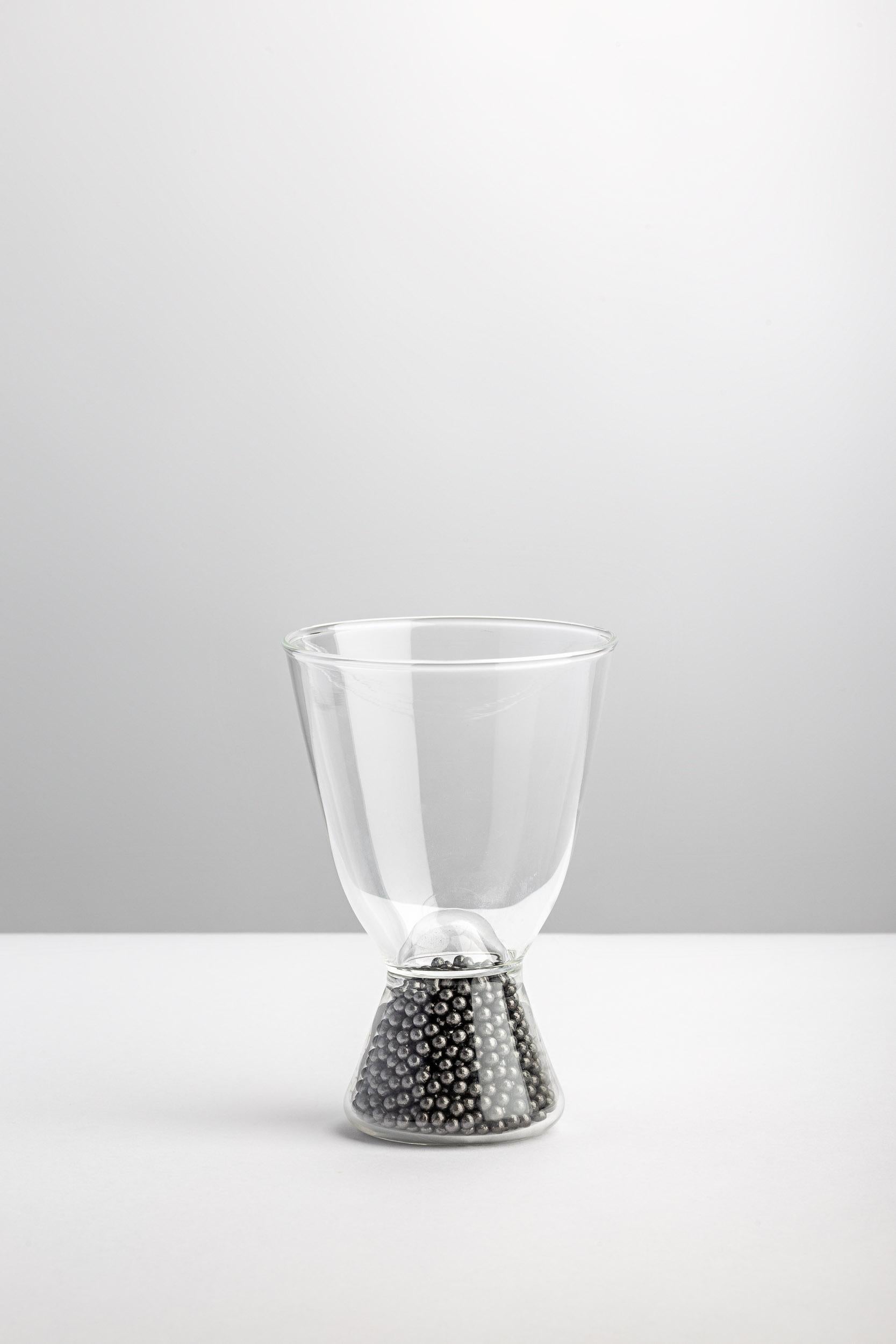 Lead-Balls Glass in Murano Glass, Veleni by L+W, 2022, Limited Edition In New Condition For Sale In Milan, IT