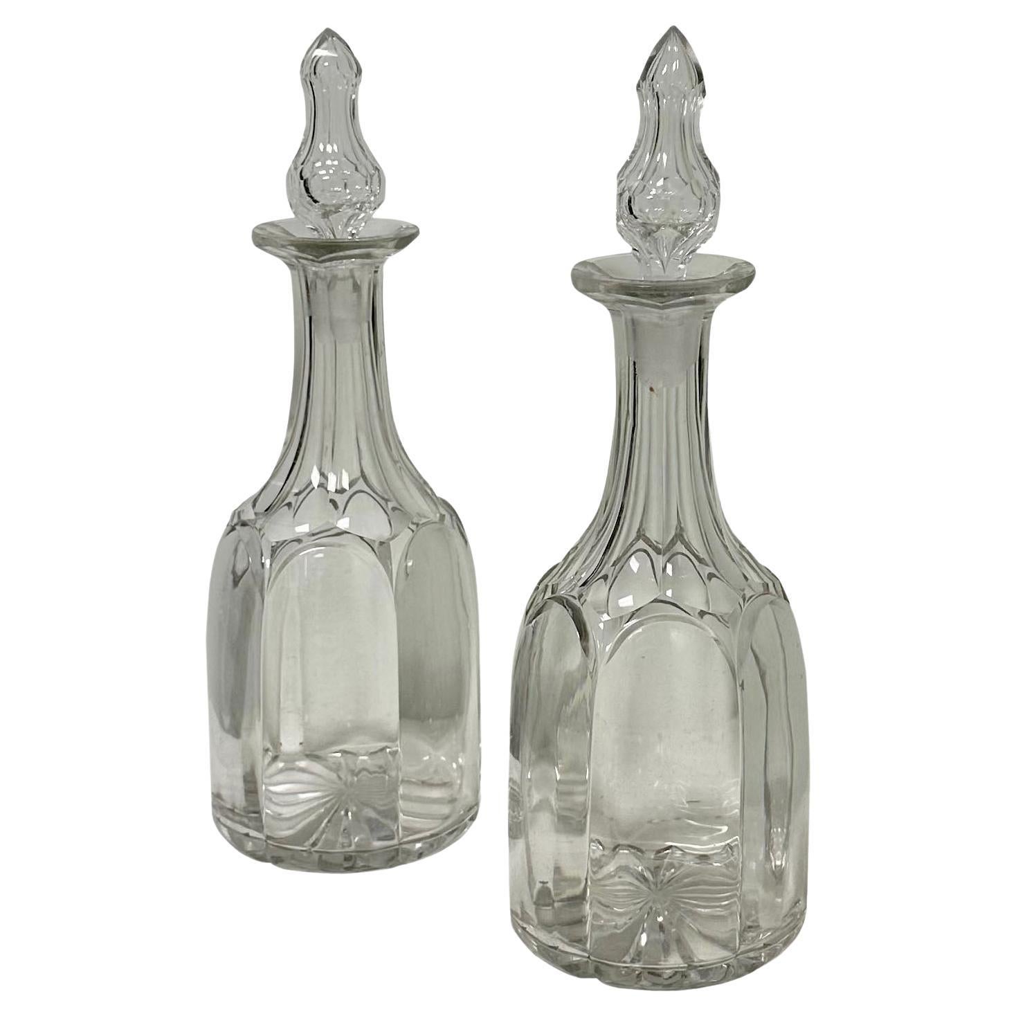 Carafes à décanter en cristal de plomb  en vente