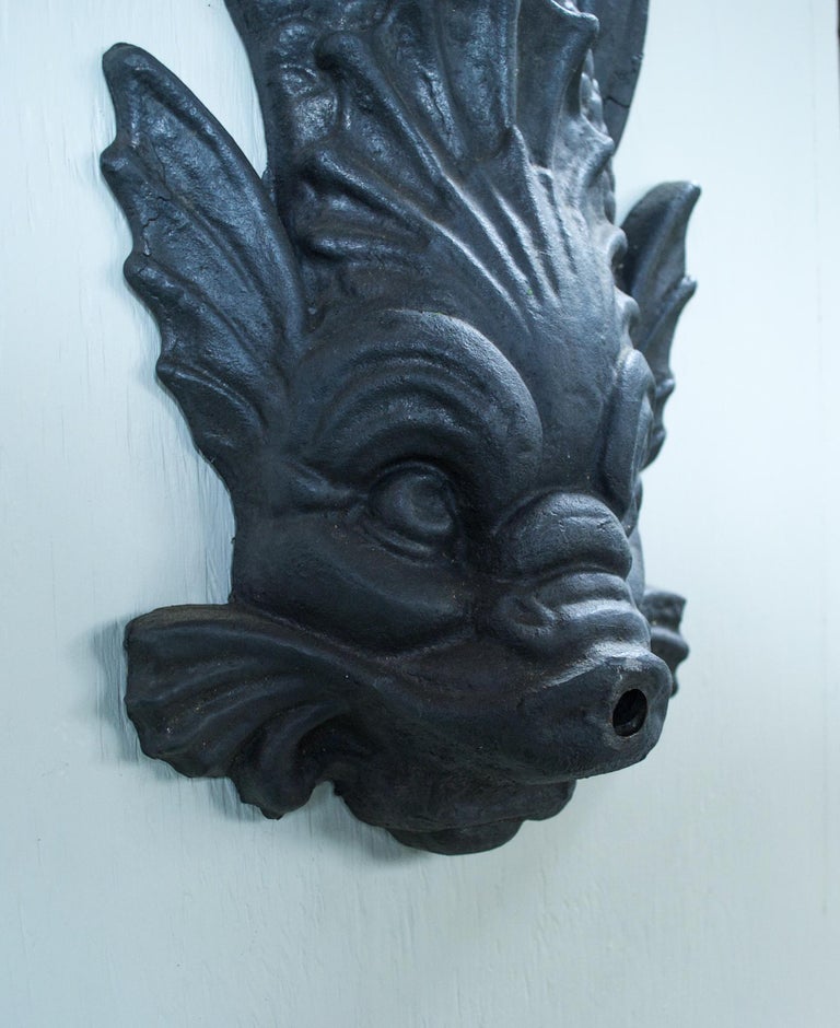 Lead Dolphin Downspout at 1stDibs