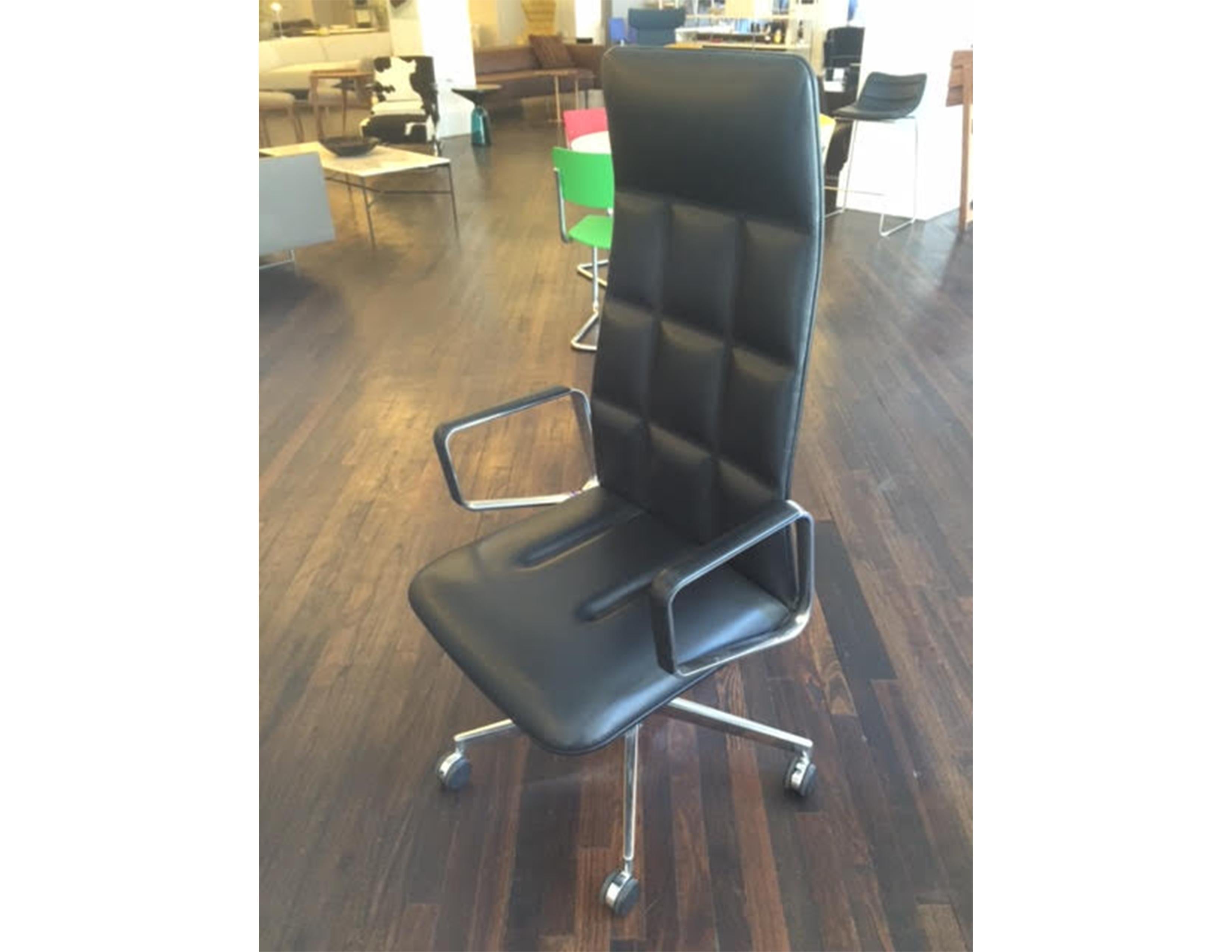Lead chair HB
Model # 2000
Uph: ELEN black leather
Original price $ 5,694.00.