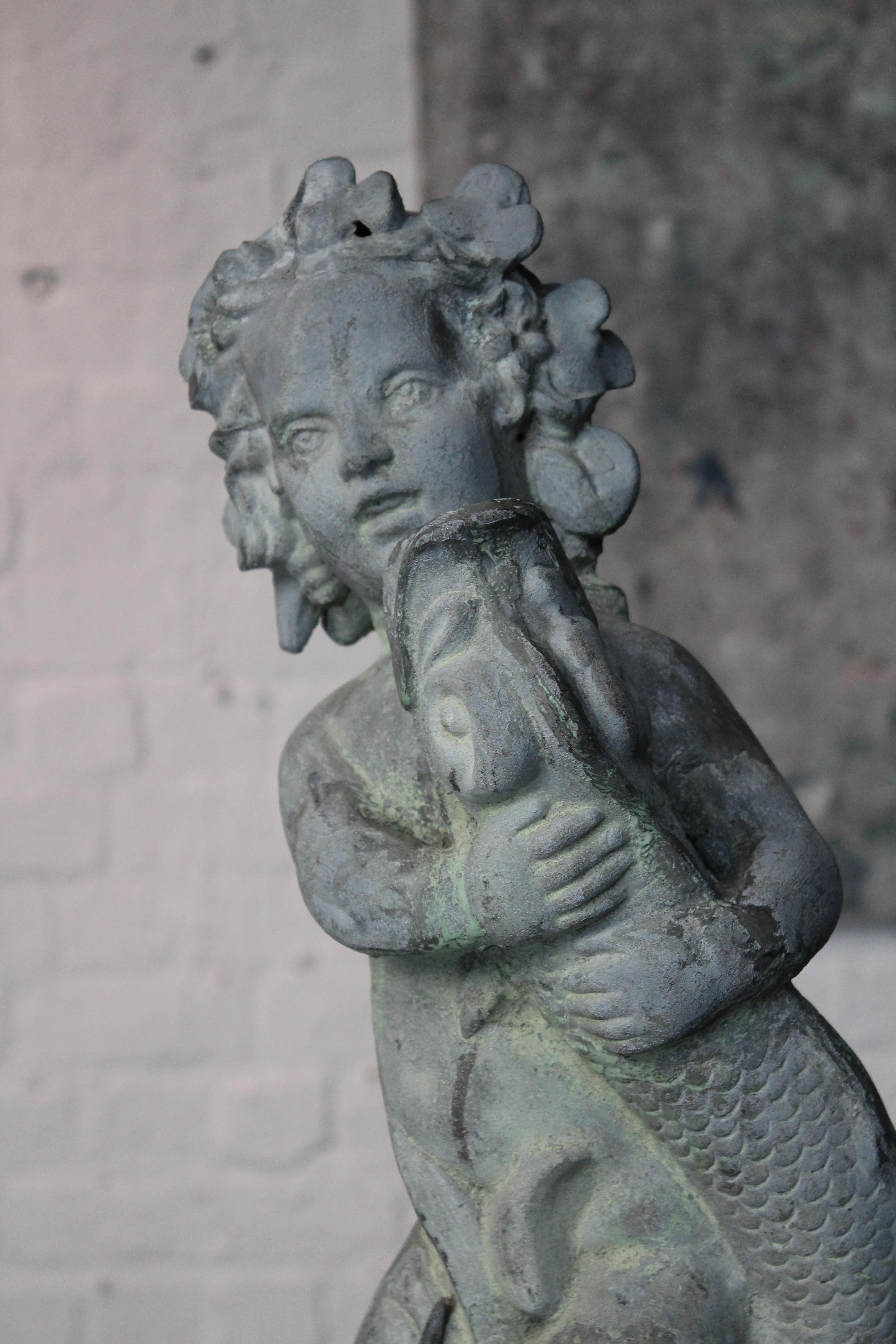 Piombo Fontana di testa - Francia in vendita