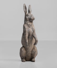 Lead Garden Rabbit, England, circa 1920