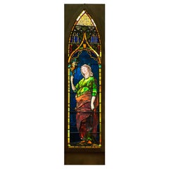 Lead Kindly Light Tiffany Stained-Glass Window
