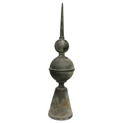 Cast Iron Roof Ornament / Architectural Element, French, 20th Century