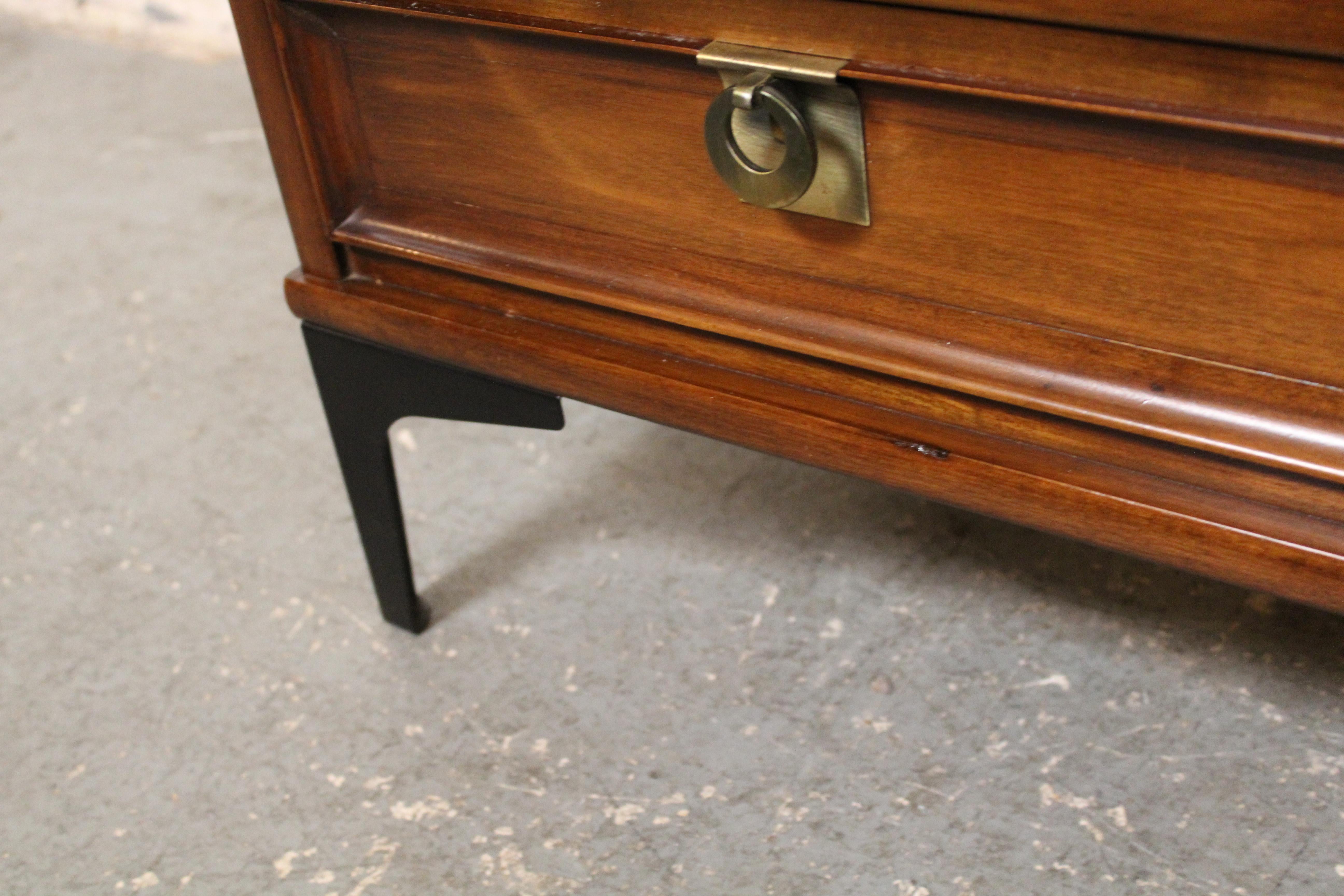 Leaded Glass Bookcase by White Furniture For Sale 2