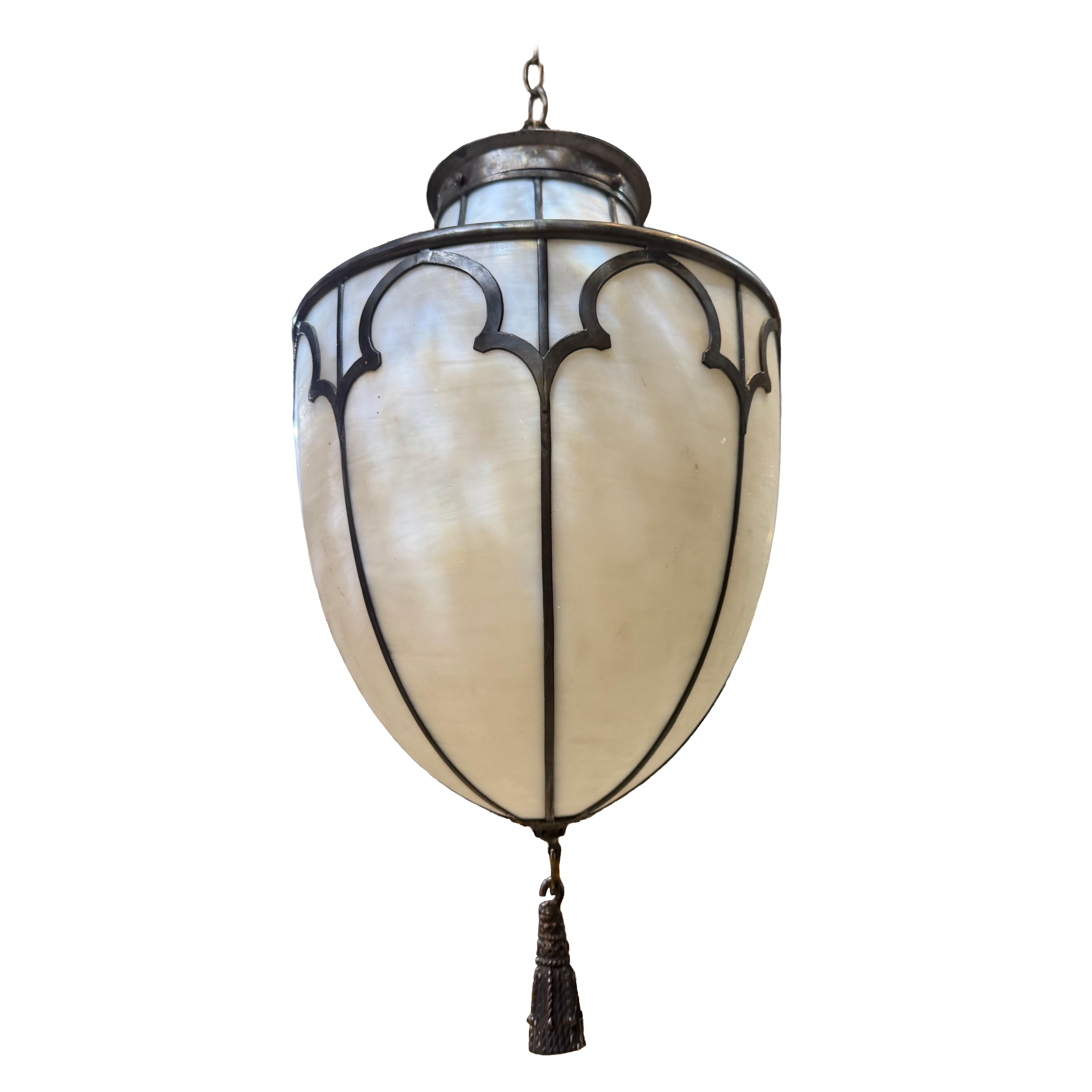 1900 Bleiglas Caldwell Leuchte