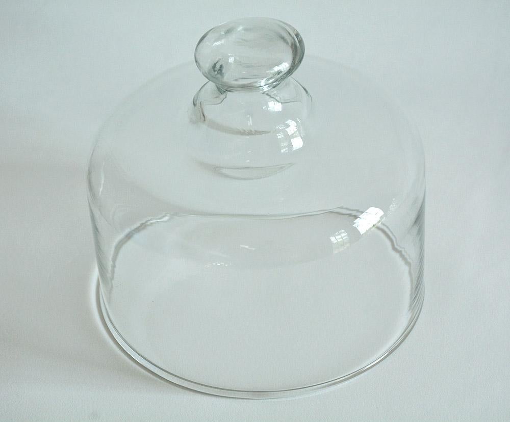 French Leaded Glass Cheese Dome