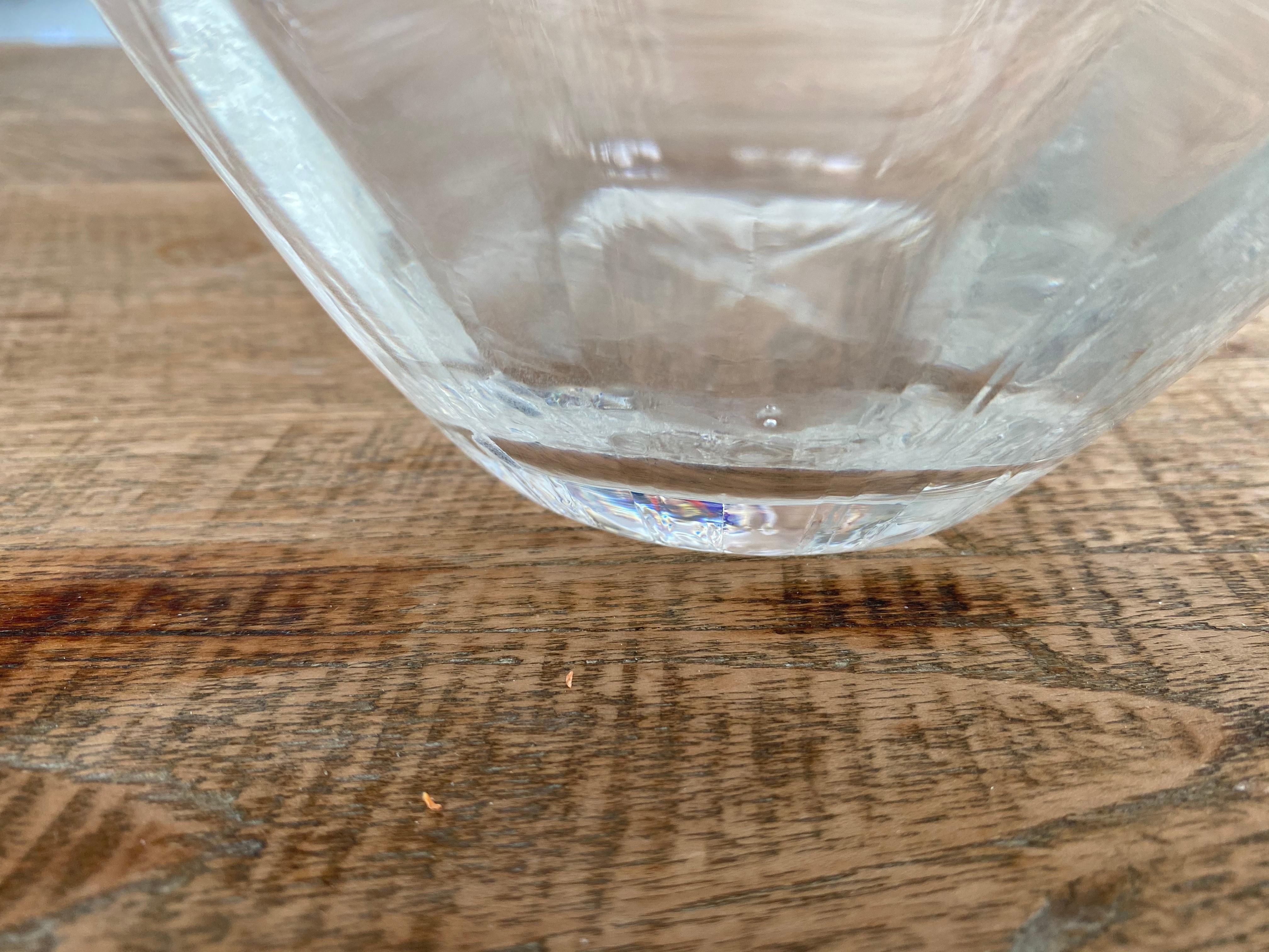 Jarra de agua de vidrio italiano emplomado Vidrio soplado en venta