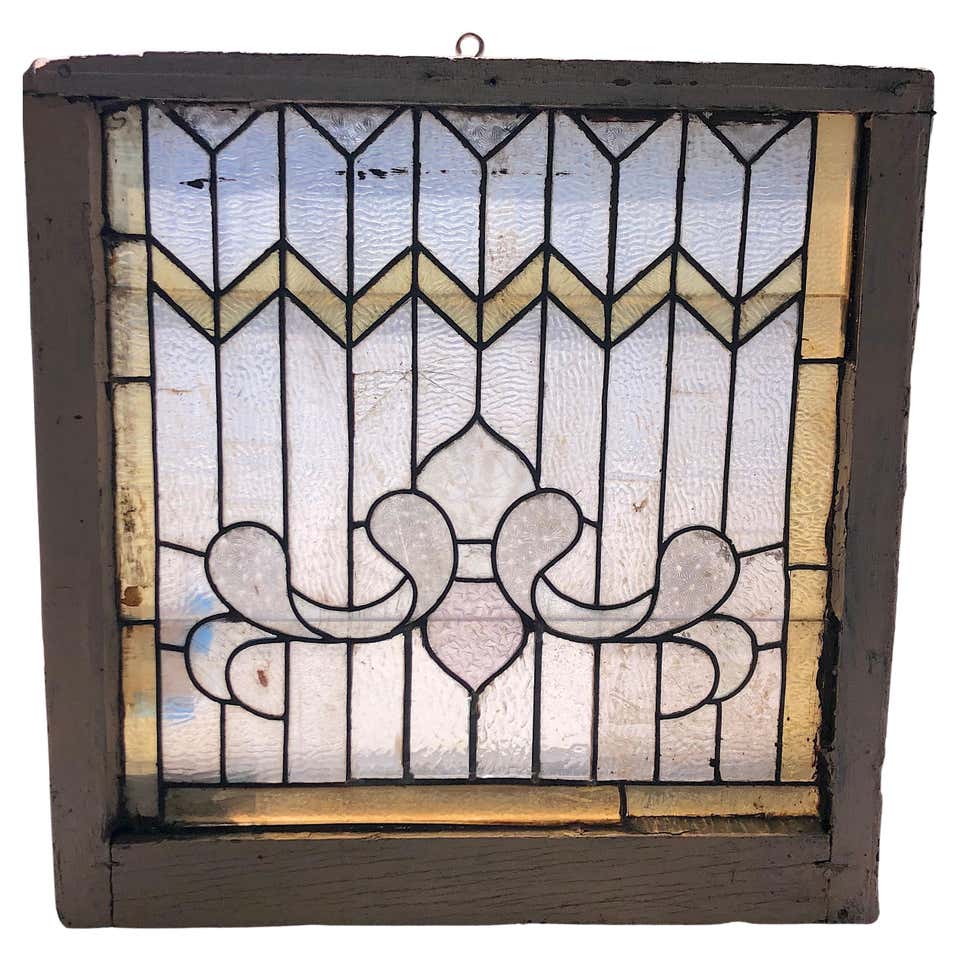 Long Leaded Glass Window 14
