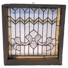 Ventana de cristal emplomado 27" x 28