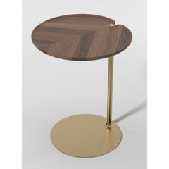 Leaf 1 Round Side Table by Mathias De Ferm