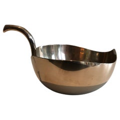 Used Leaf Brass Vide-Poche, French Work, Circa 1970