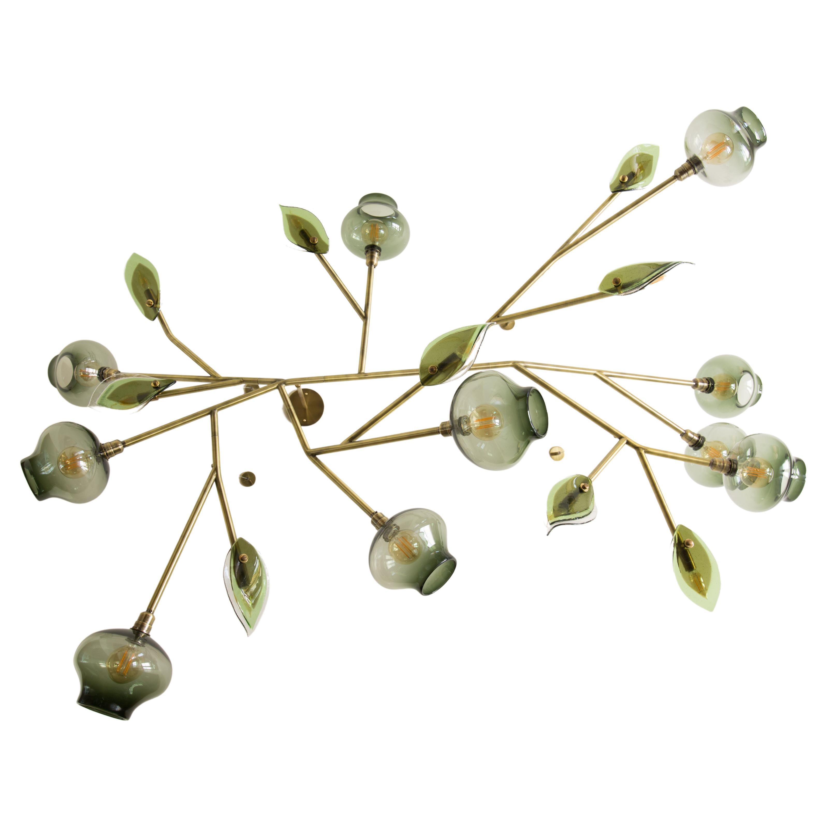 Leaf Chandelier For Sale