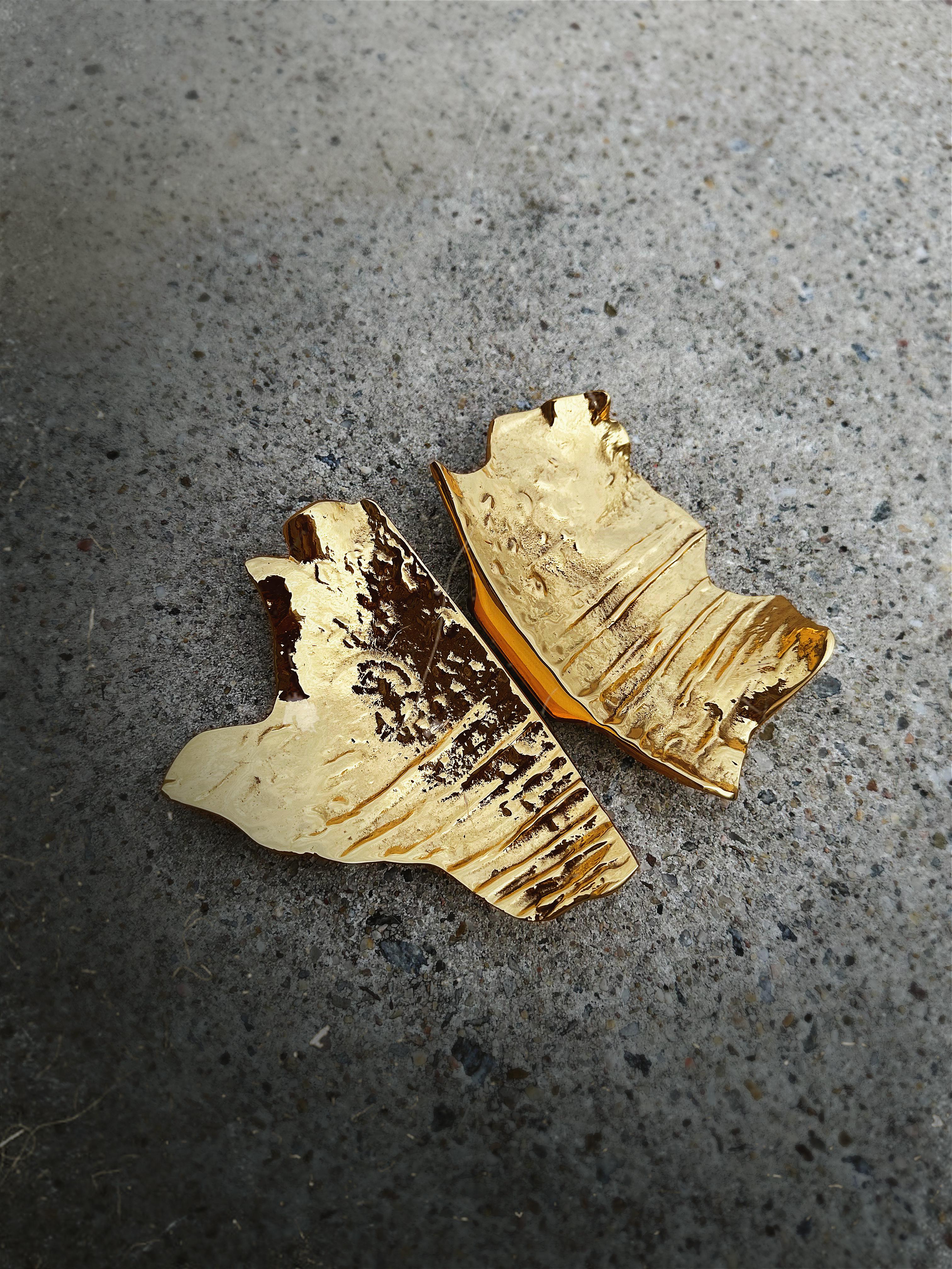 Leaf Door Pull In New Condition For Sale In Rio Tinto, PT