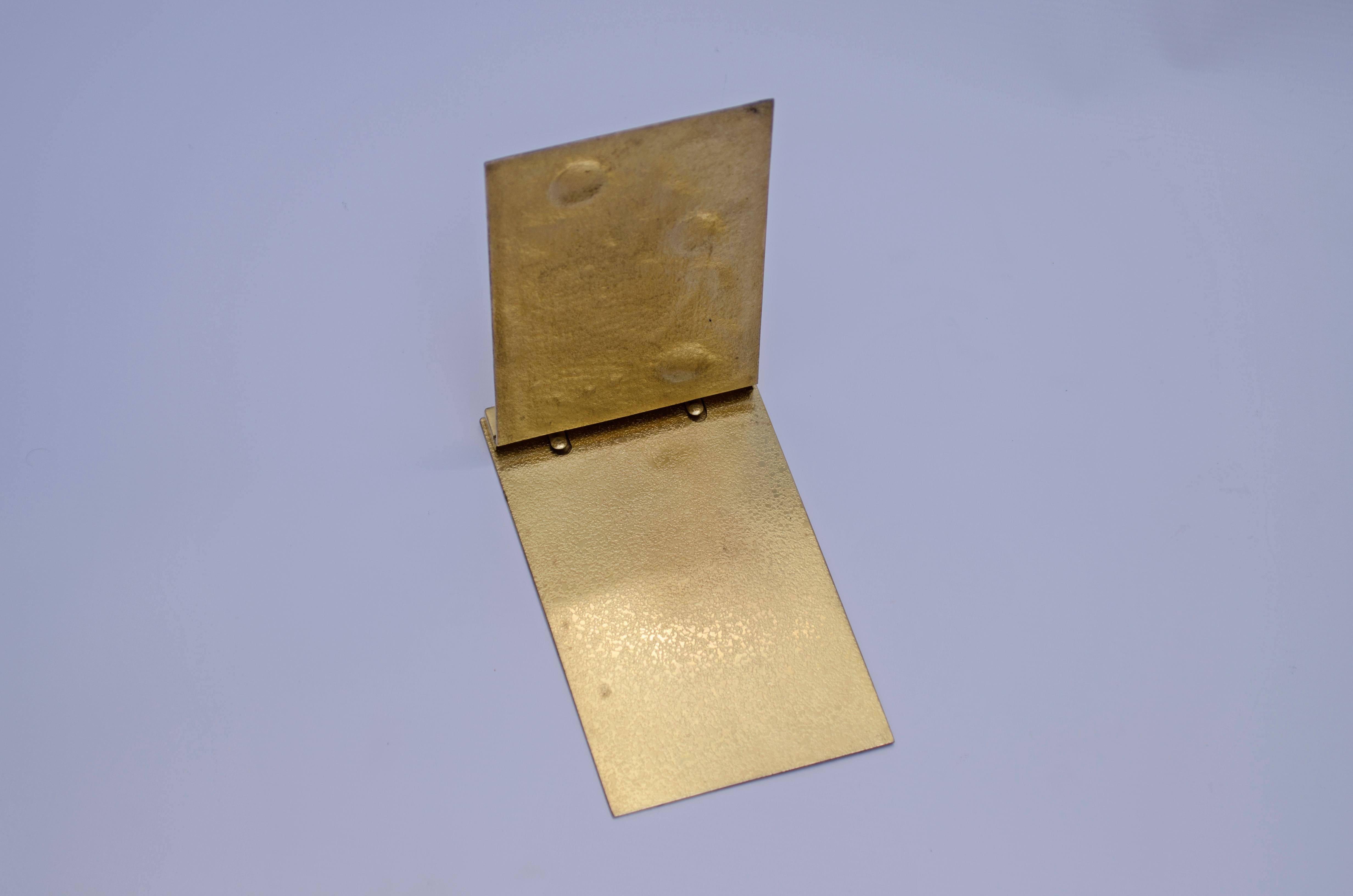 Porte-papier de bureau en bronze doré (Ormolu), modèle 