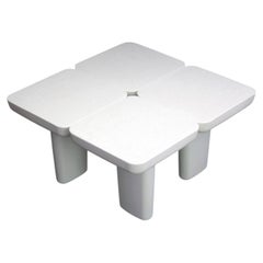 LEAF IV, mesa minimalista contemporánea, fabricada en Grecia