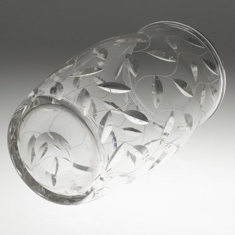Mid-20th Century Leaf Pattern Vase By Clyne Farquharson For John Walsh Walsh 1937