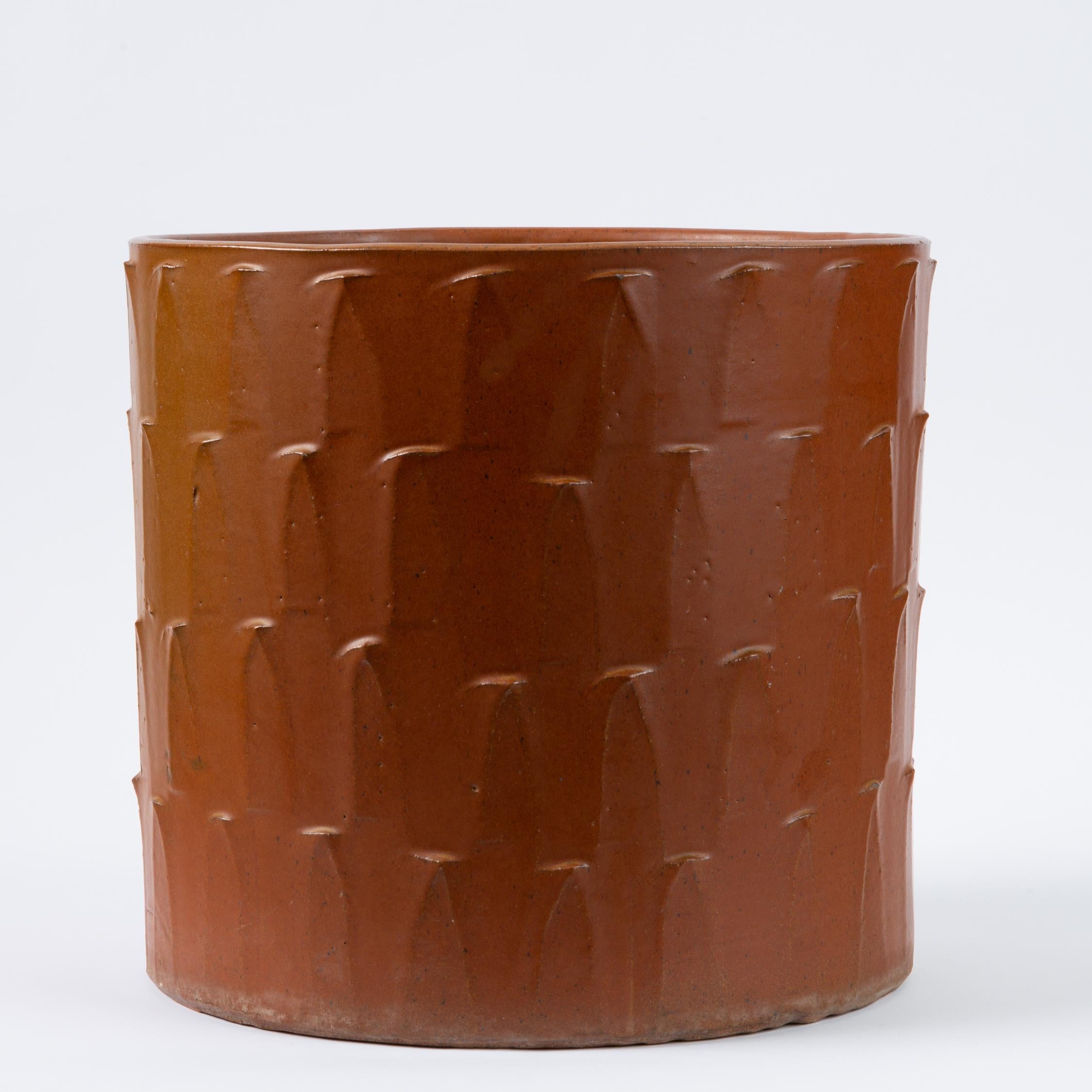 Glazed Leaf Planter by David Cressey for Architectural Pottery