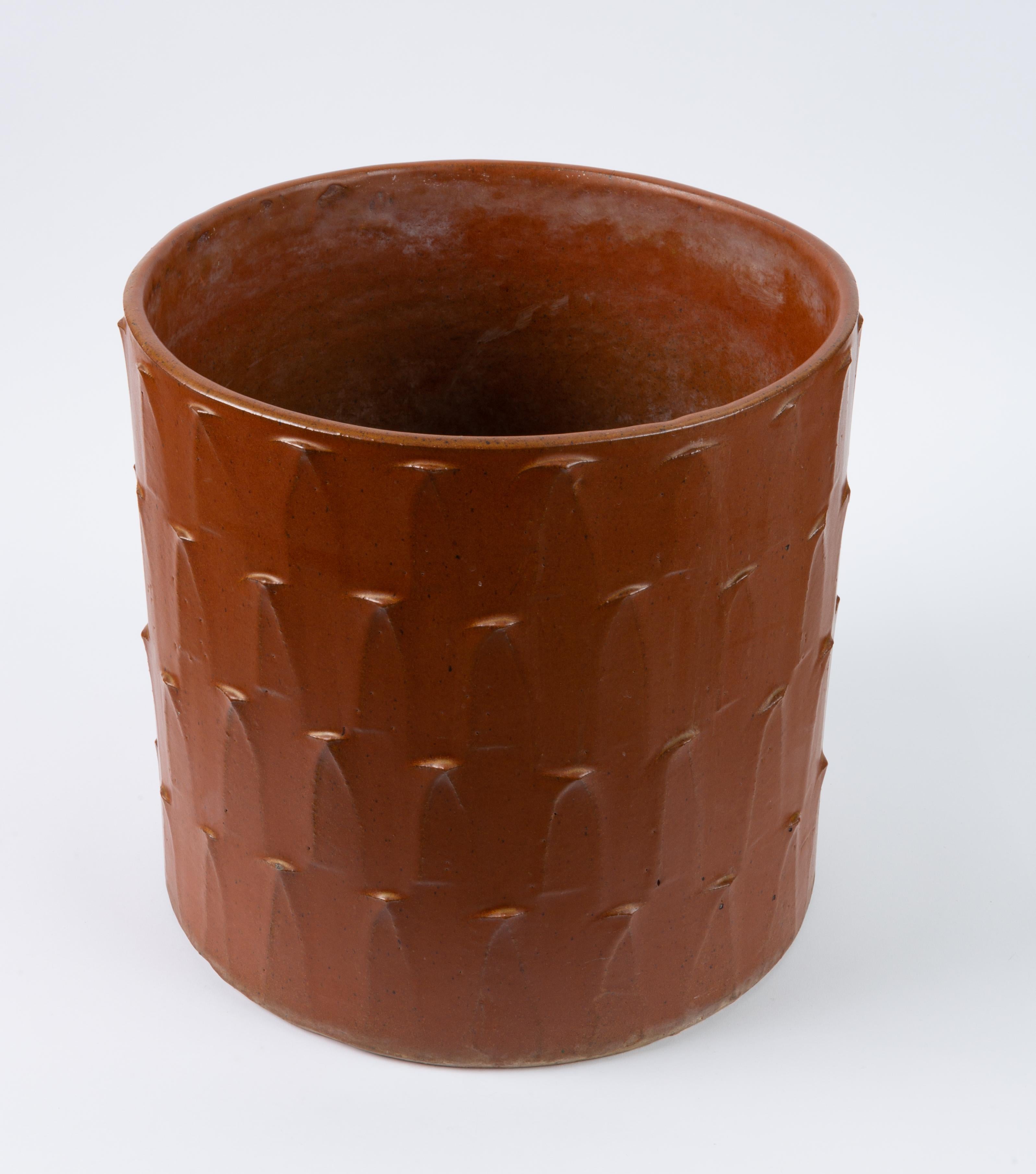 Leaf Planter by David Cressey for Architectural Pottery In Excellent Condition In Los Angeles, CA