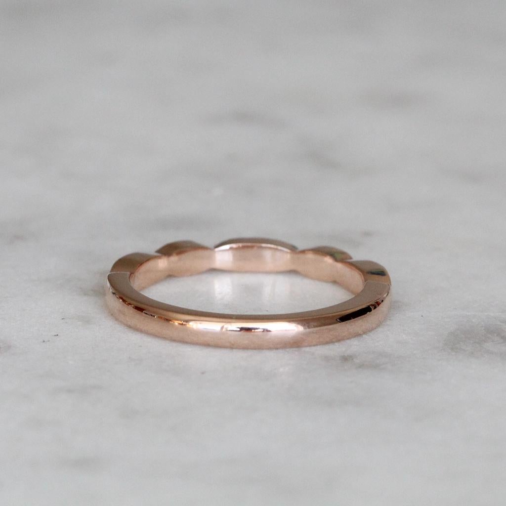 For Sale:  Leaf Ring / 9ct Rose Gold 4